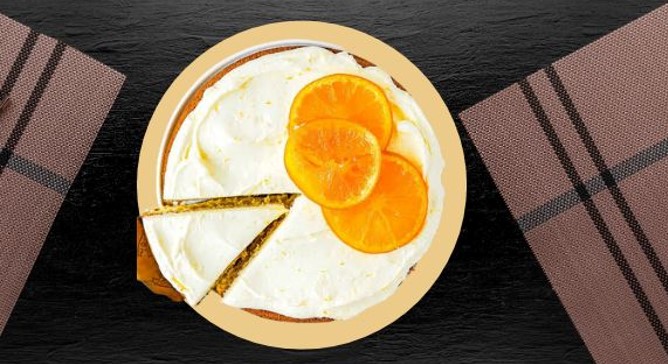 Fia's Dessert Citrus Orange cake
